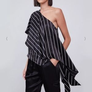 ABS One Shoulder Dress